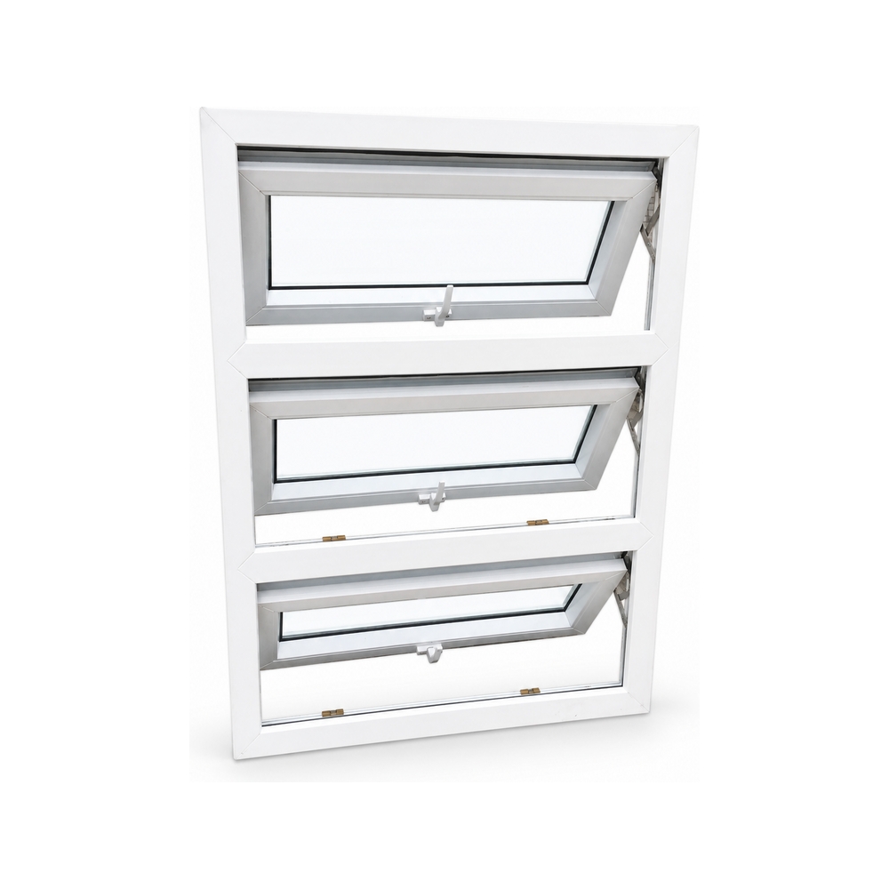 Three-Sash UPVC Awning Window