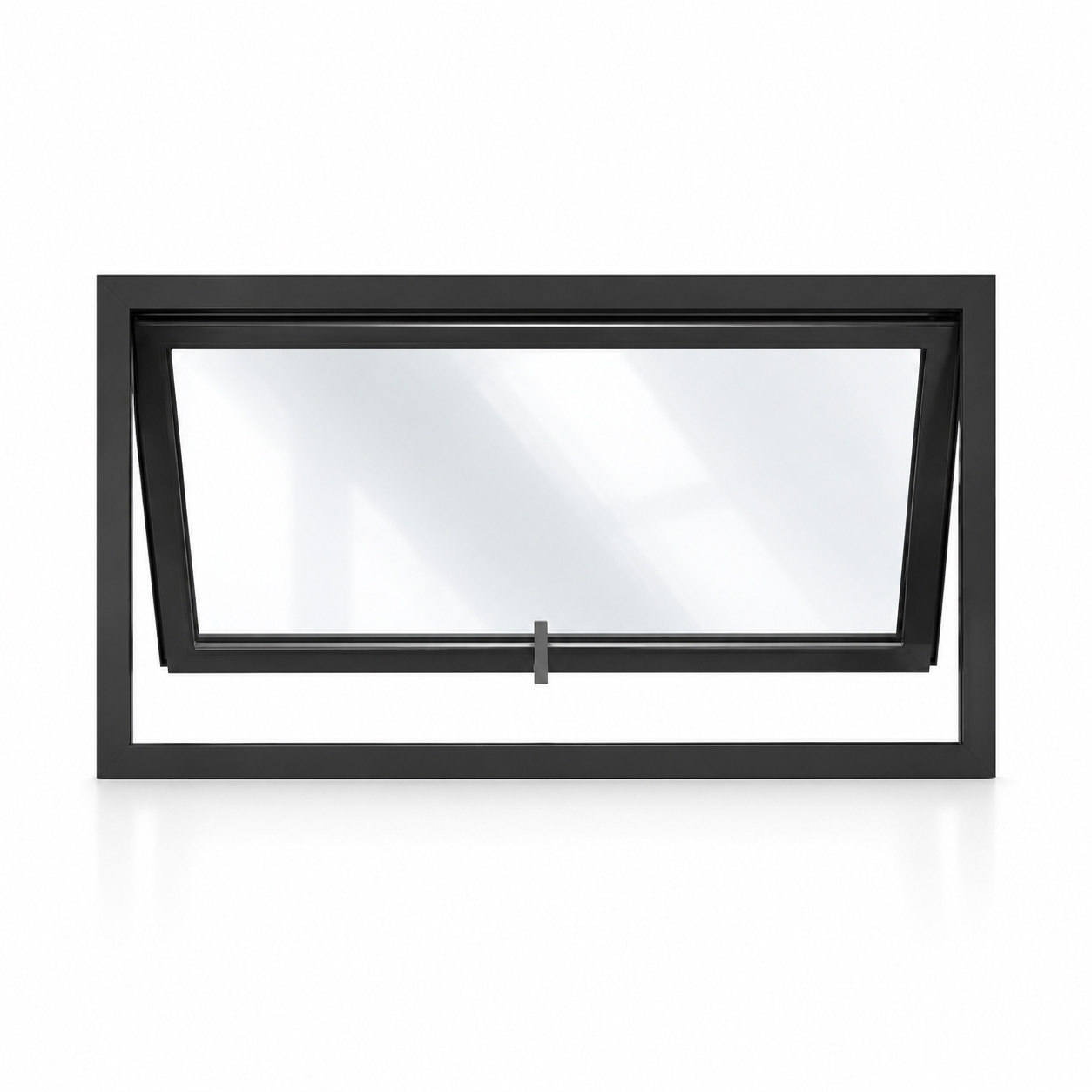 Black Horizontal Awning Window
