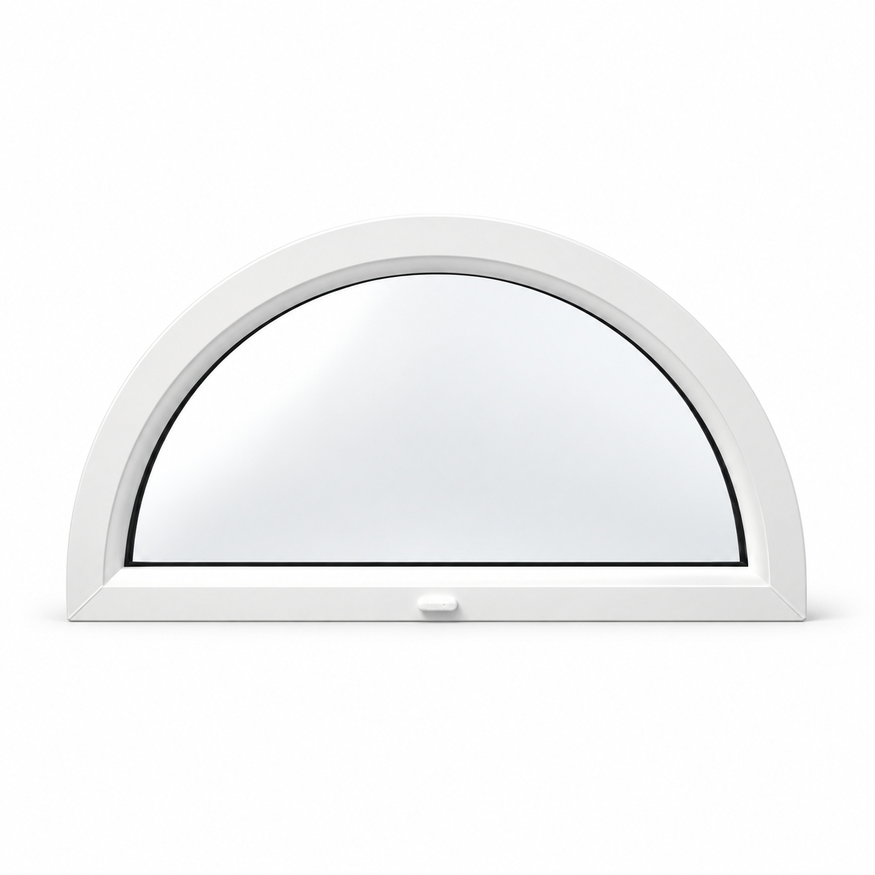 Custom Half-Round UPVC Arch Window