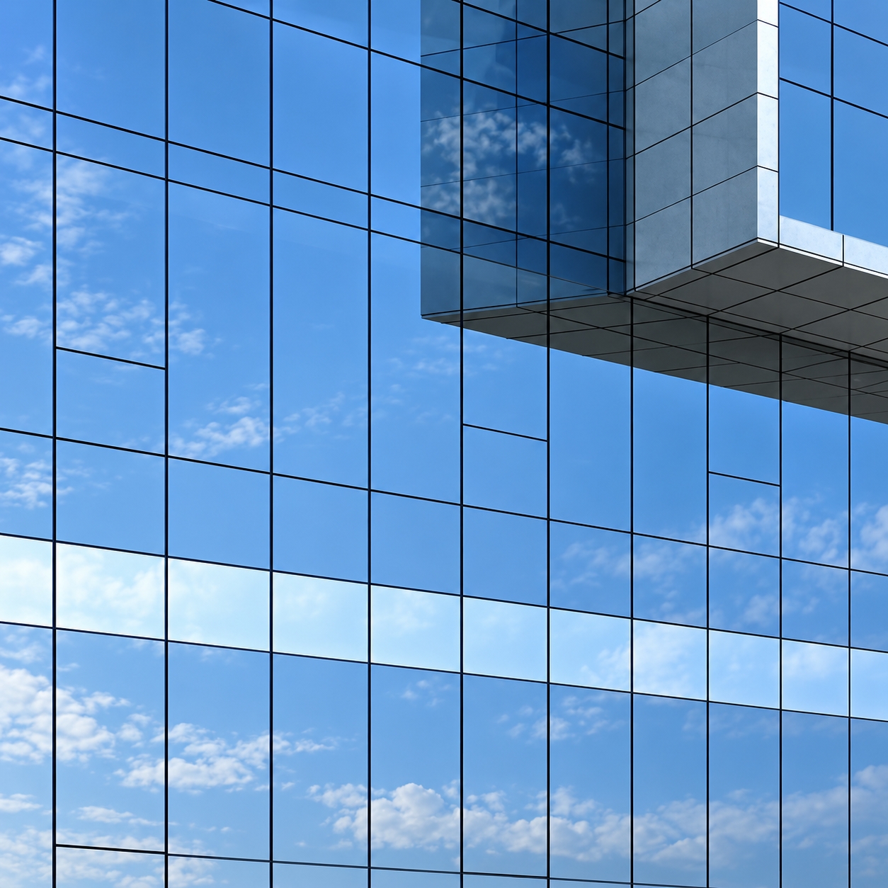 Hidden Frame Curtain Wall