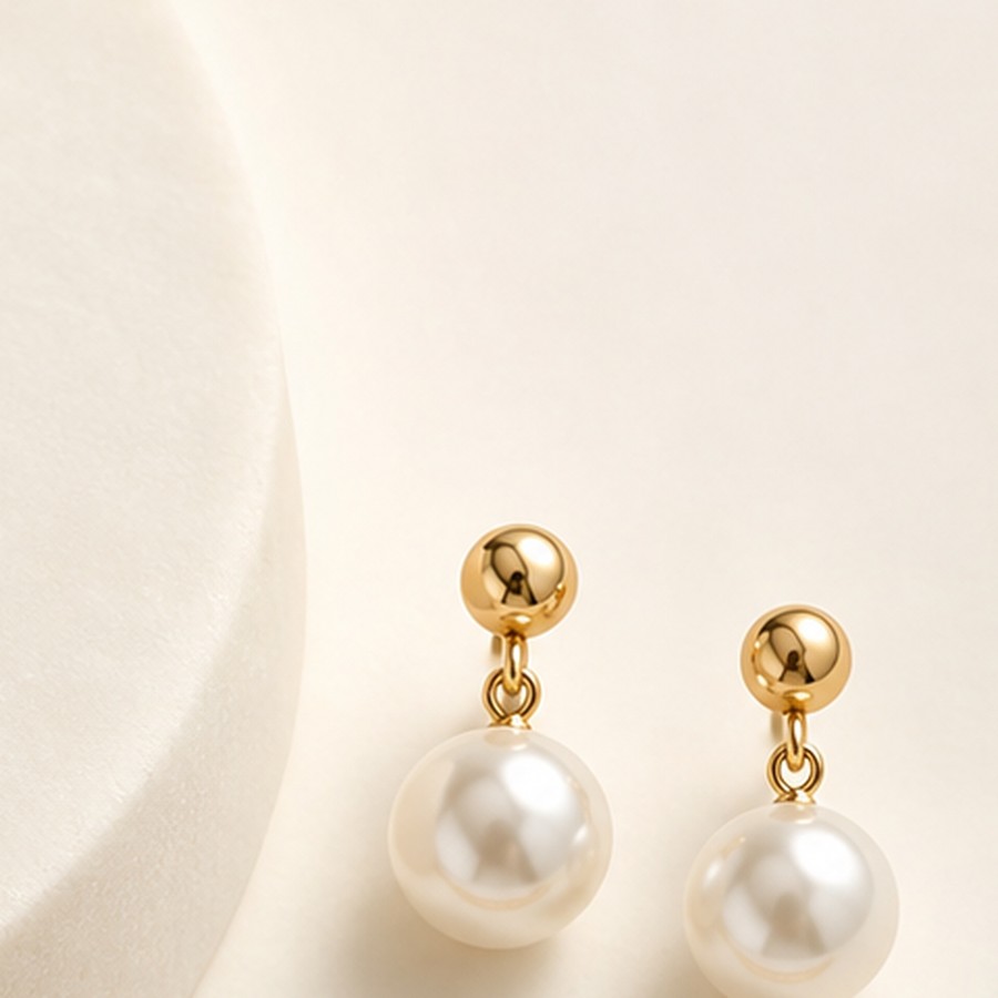 Pearl Drop Earrings